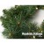 Jingle Jollys 1.8m Christmas Garland with Warm LED Lights, 130 PVC Tips, Lush Green Foliage Indoor Outdoor Decor