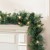 Jingle Jollys 1.8m Christmas Garland with Warm LED Lights, 130 PVC Tips, Lush Green Foliage Indoor Outdoor Decor
