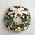 Jingle Jollys 60CM Christmas Wreath Green Garland with Ornaments, Gold Bow, Reindeer, PVC, Indoor Outdoor Decor