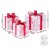 Jingle Jollys 3 Piece Christmas Gift Box Lights Set, 70 Warm White LED, Steel Frame, Indoor Outdoor, 0.5m Cable