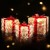 Jingle Jollys 3 Piece Christmas Gift Box Lights Set, 70 Warm White LED, Steel Frame, Indoor Outdoor, 0.5m Cable