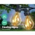59m LED Festoon String Lights - Outdoor Waterproof, Low Voltage, 60 Bulbs for Christmas, Wedding, Garden Decor