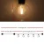 Jingle Jollys 50m LED Festoon String Lights - 50 Bulb Kit, Warm Glow, Indoor/Outdoor, IP44, Low Voltage, Connectable