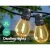 77m LED Festoon String Lights, 80 Bulbs, IP44 Waterproof, Indoor/Outdoor, 2200K Warm Glow for Parties & Events 77m LED Festoon String Lights, 80 Bulbs, IP44 Waterproof, Indoor/Outdoor, 2200K Warm Glow for Parties & Events