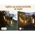17m Solar Festoon String Lights Outdoor LED, 15 Warm White Bulbs, USB Rechargeable, 4 Modes, Waterproof for Parties