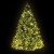 Jingle Jollys 2.4M Pre-Lit Christmas Tree, 3190 LED Lights, 8 Light Modes, Lifelike PVC Tips, Metal Stand, Easy
