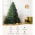 Jingle Jollys 2.4M Pre-Lit Christmas Tree, 3190 LED Lights, 8 Light Modes, Lifelike PVC Tips, Metal Stand, Easy