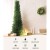 Jingle Jollys 1.8m Pre-Lit Christmas Tree with 200 Warm LED Lights, Lifelike PVC Tips, Sturdy Metal Stand, Green