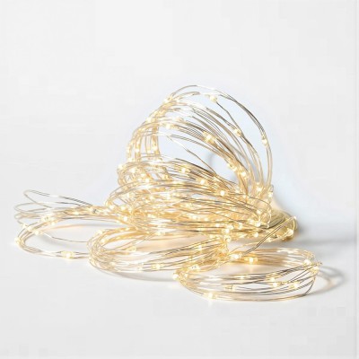 Jingle Jollys 3x3M 300 LED Warm White Christmas Curtain String Lights, 8 Modes, Indoor Outdoor, USB Powered