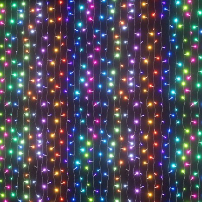Jingle Jollys 3x6M RGB LED Curtain Christmas Lights 960 LEDs Waterproof Remote 8 Modes Indoor Outdoor Decor Jingle Jollys 3x6M RGB LED Curtain Christmas Lights 960 LEDs Waterproof Remote 8 Modes Indoor Outdoor Decor