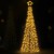 Jingle Jollys 3.6m Solar LED Christmas Tree, 400 Warm White Lights, Metal Frame, Star Topper, Indoor Outdoor Jingle Jollys 3.6m Solar LED Christmas Tree, 400 Warm White Lights, Metal Frame, Star Topper, Indoor Outdoor
