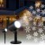Jingle Jollys Christmas Snowflake Laser Light Projector, Indoor Outdoor, White LED, 5-10m Range, PVC, Easy Install Jingle Jollys Christmas Snowflake Laser Light Projector, Indoor Outdoor, White LED, 5-10m Range, PVC, Easy Install