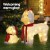 Jingle Jollys Christmas Lights 60 LED 3D Dog Decorations Set, Warm White, Steel Frame, 5m Cable, Indoor Outdoor Jingle Jollys Christmas Lights 60 LED 3D Dog Decorations Set, Warm White, Steel Frame, 5m Cable, Indoor Outdoor