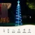 Jingle Jollys 1.8m RGB LED Christmas Tree with 100 Lights, Bluetooth Control, Durable Steel Frame, Indoor & Outdoor Use