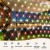 Jingle Jollys 5m x 3m Christmas Net String Lights, 600 Colourful LED Beads, Outdoor Indoor, 8 Modes, Low Voltage