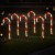 Jingle Jollys 42 LED 6 Pack Christmas Pathway Lights, 58cm Solar Garden Decorations, 8 Modes, Warm White, Outdoor Safe Jingle Jollys 42 LED 6 Pack Christmas Pathway Lights, 58cm Solar Garden Decorations, 8 Modes, Warm White, Outdoor Safe