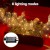 Jingle Jollys 20M Ribbon Fairy Christmas Lights, 200 Warm White LEDs, 8 Modes, Water Resistant, Indoor Outdoor Use Jingle Jollys 20M Ribbon Fairy Christmas Lights, 200 Warm White LEDs, 8 Modes, Water Resistant, Indoor Outdoor Use