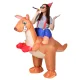 Inflatable Kangaroo Costume for Adults - 1.22m, Water-Resistant Polyester, USB Fan, Easy Storage & Maintenance