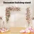 2M Gold Metal Backdrop Stand for Wedding Party, Flower Balloon Display, Easy Assembly, Stable Frame, Elegant Décor