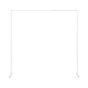2M Backdrop Stand: Elegant Metal Frame for Wedding, Party, Flower & Balloon Decor - Easy Setup, White & Gold