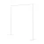 2M Backdrop Stand: Elegant Metal Frame for Wedding, Party, Flower & Balloon Decor - Easy Setup, White & Gold