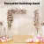 2M Backdrop Stand: Elegant Metal Frame for Wedding, Party, Flower & Balloon Decor - Easy Setup, White & Gold