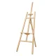 Artiss Floor Easel, Pine Wood, 175cm, White Oak - Classic A-Frame, Adjustable, Lightweight, Portable Art Stand