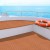 Seamanship EVA Foam Boat Flooring Mat, 240x90x0.6cm, Dark Brown, Weather-Resistant, Anti-Slip, DIY Installation