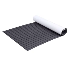Seamanship EVA Foam Boat Flooring Mat, Dark Grey, 240x90x0.6cm, Weather-Resistant, Anti-Slip, Easy DIY Installation
