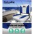 Seamanship 2X Folding Boat Seats, Premium Plastic, 13cm Padding, Grey Blue, UV & Saltwater Resistant, Swivel Base