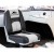Seamanship 2X Folding Boat Seats, Premium Plastic, UV-Resistant, 10cm Padding, Grey, All-Weather, Swivel Base, 2 Pack