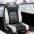 Seamanship 2X Folding Marine Boat Seats, High-Back, Grey/Black, 43x38x60cm, Swivel Base, Weatherproof & UV-Res