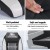 Seamanship 2X Folding Marine Boat Seats, High-Back, Grey/Black, 43x38x60cm, Swivel Base, Weatherproof & UV-Res