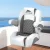 Seamanship Reclining Captain Boat Seat 90°-155°, 19cm Thick Cushion, Marine-Grade PVC, 136kg, Deep Grey, 65x65x