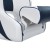 Seamanship Captain Bucket Boat Seat, PVC Fabric, 15cm Padding, Blue, 68x52x60cm, Flip-Up Bolster, Swivel Base
