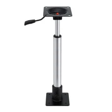 Seamanship Adjustable Boat Seat Pedestal 55-75cm Gas Lift, 360° Swivel, Steel Base, 181kg, Corrosion Resistant