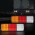 Giantz Pair 75 LED Tail Lights 28cm IP68 Waterproof Polycarbonate 12V Stop Reverse Indicator for Trailer Ute