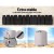 Seamanship Boat Cover, 600D Polyester, 19-21ft, Grey, Heavy Duty, UV Resistant, Trailerable, Easy Access Zipper