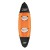 Bestway Hydro Force Inflatable 2-Person Kayak with Aluminium Oars, 3.21m Durable Vinyl, Orange, Quick Inflation/Deflation