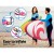 Weisshorn 11ft Inflatable Stand Up Paddle Board - Durable Drop-Stitch, Kayak Seat, 160kg Capacity, Pink, Blue & White