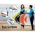 Weisshorn 11ft Inflatable Stand Up Paddle Board & Kayak, Durable Drop-Stitch, Adjustable Paddle, Red, 185kg Capacity
