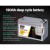 Giantz 12V 120Ah AGM Deep Cycle Battery 2 Pack, Portable, Maintenance-Free, Caravan Camping, 1400 Cycles, ABS Case