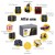 Giantz 12V 15Ah AGM Deep Cycle Battery Box, Portable, Maintenance-Free, for Caravan, Camping, Solar, Marine Use