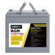 Giantz AGM Deep Cycle Battery 12V 75Ah Portable Power Box for Caravan, Camping, Solar, Marine, Maintenance-Free