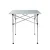 Weisshorn 70CM Aluminium Folding Camping Table - Portable, Roll-Up Design, 30KG Capacity with Carry Bag, Non-Slip Feet
