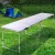 Weisshorn 240CM Portable Folding Camping Table - Adjustable Heights, Aluminium Frame, Rust-Resistant, Lightweight