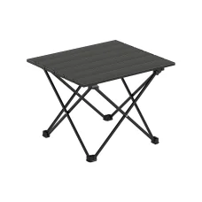 Weisshorn 40CM Aluminium Folding Camping Table - Portable Roll-Up Design with Carry Bag, 30KG Capacity, Anti-Rust