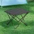 Weisshorn 40CM Aluminium Folding Camping Table - Portable Roll-Up Design with Carry Bag, 30KG Capacity, Anti-Rust