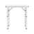Weisshorn 60CM Adjustable Folding Camping Table - Portable Aluminium Outdoor Picnic Desk, 25KG Capacity, Rust-Resistant