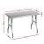 Cefito Foldable Stainless Steel Kitchen Work Bench, 430 Grade, 122x61x89cm, Adjustable Feet, Heavy Duty, 220lbs Capacity Cefito Foldable Stainless Steel Kitchen Work Bench, 430 Grade, 122x61x89cm, Adjustable Feet, Heavy Duty, 220lbs Capacity